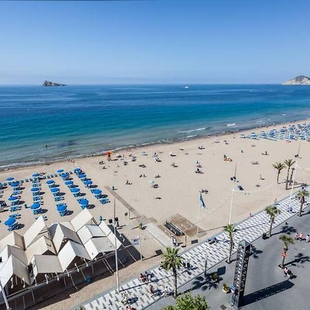 Levante Beach Front Of The Sea Estacha Benidorm Eksteriør bilde