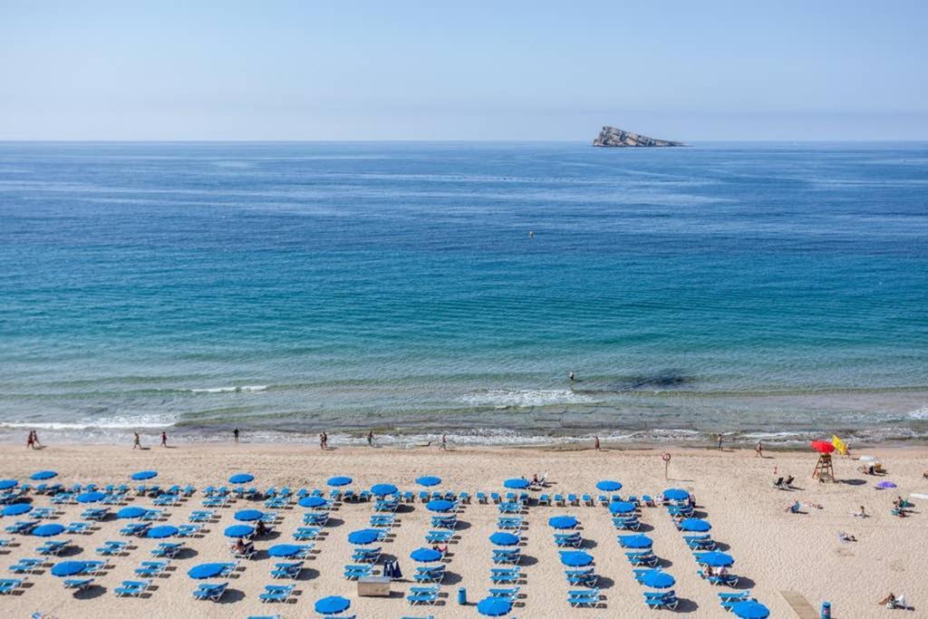 Levante Beach Front Of The Sea Estacha Benidorm Eksteriør bilde